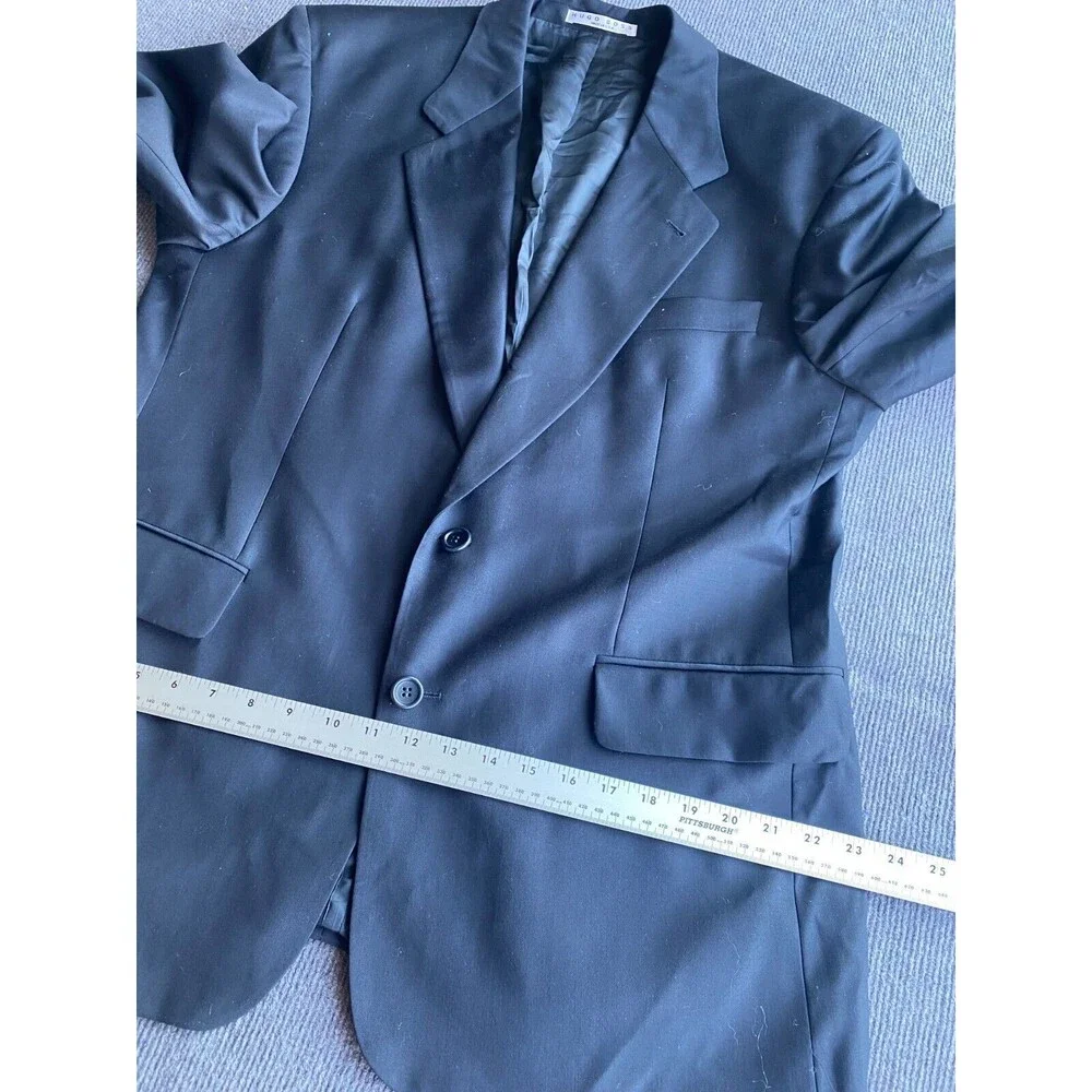 Hugo Boss Mens Blazer Ing Loro Piano Wool Blue 42SH  Apollon Coat Jacket USA